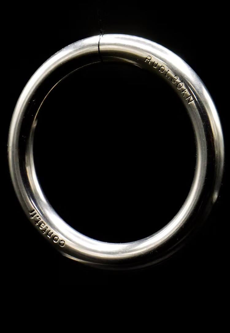 Anneau en inox creux (réf PIUMA) par Get Com Technologies à Annecy