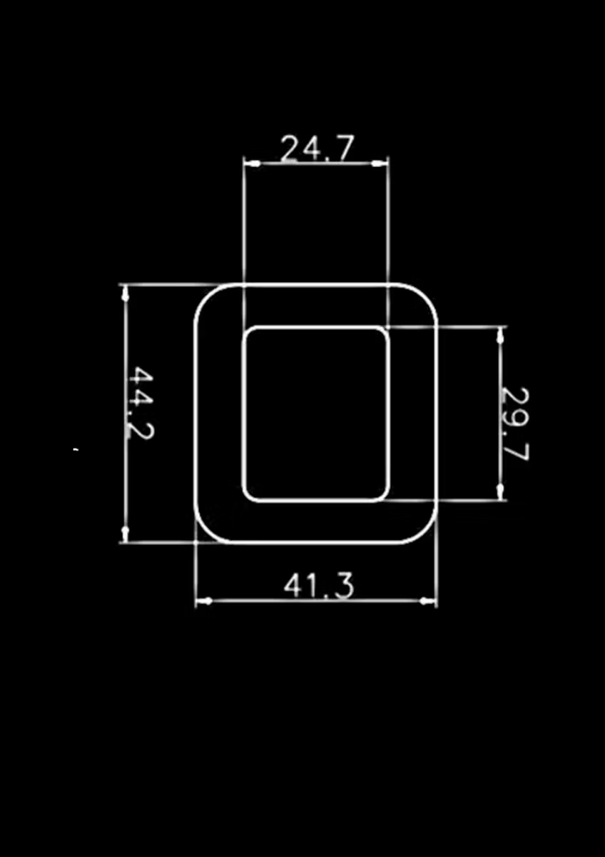 Dessin technique de cadres avec dimensions par Get Com Technologies